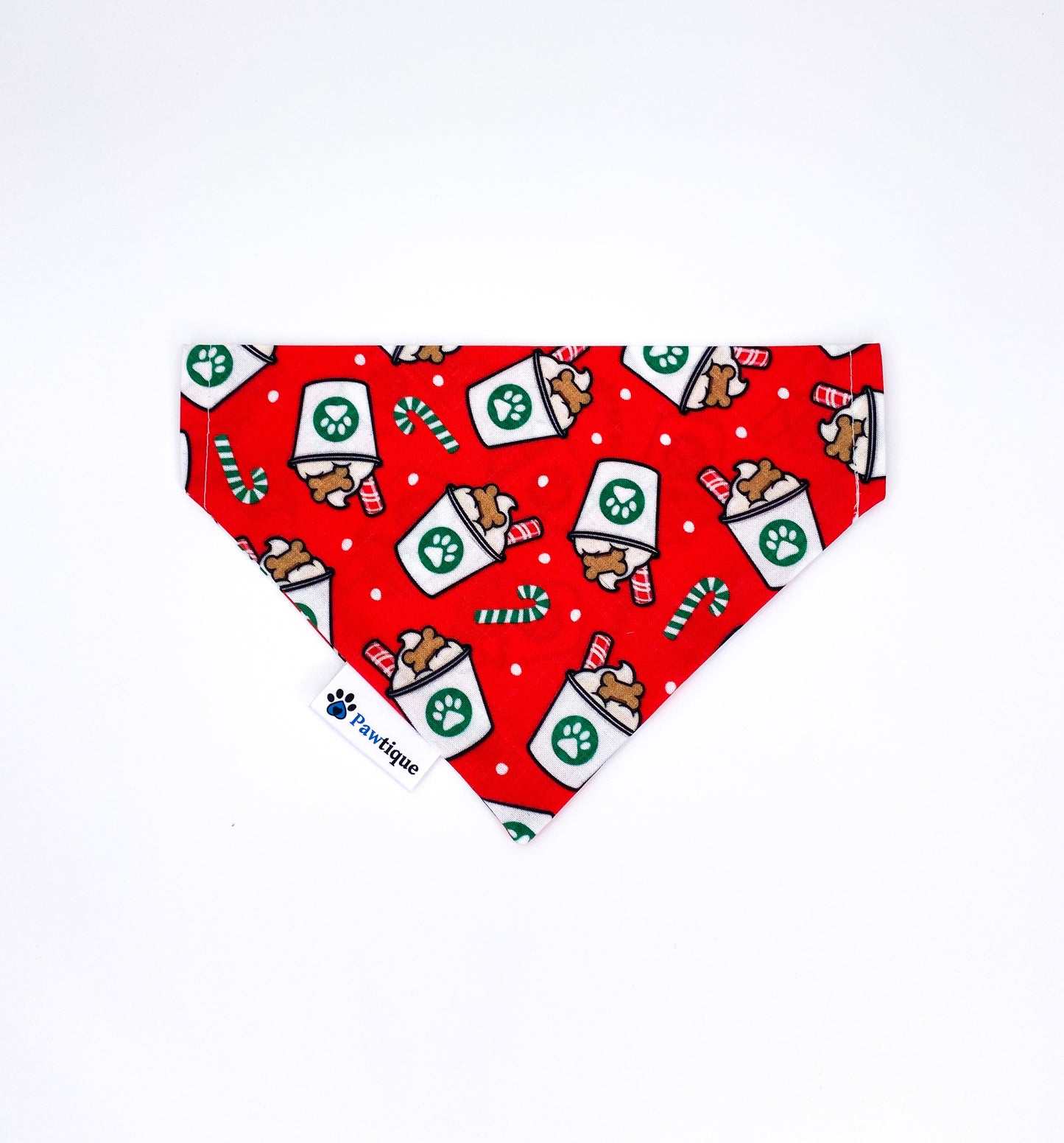 Pup Cup Dog Bandana (Red)