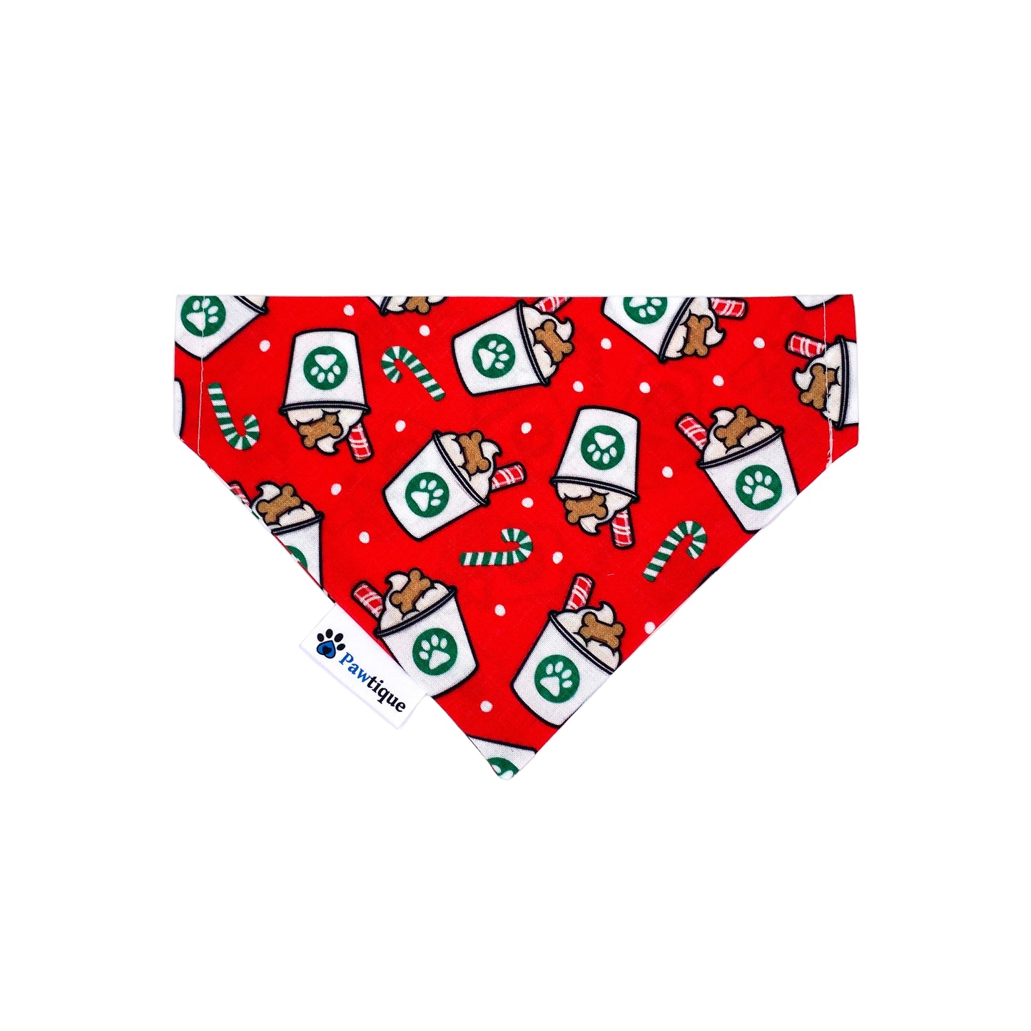 Pup Cup Dog Bandana (Red)