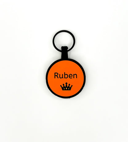 Round Silicone ID Tag