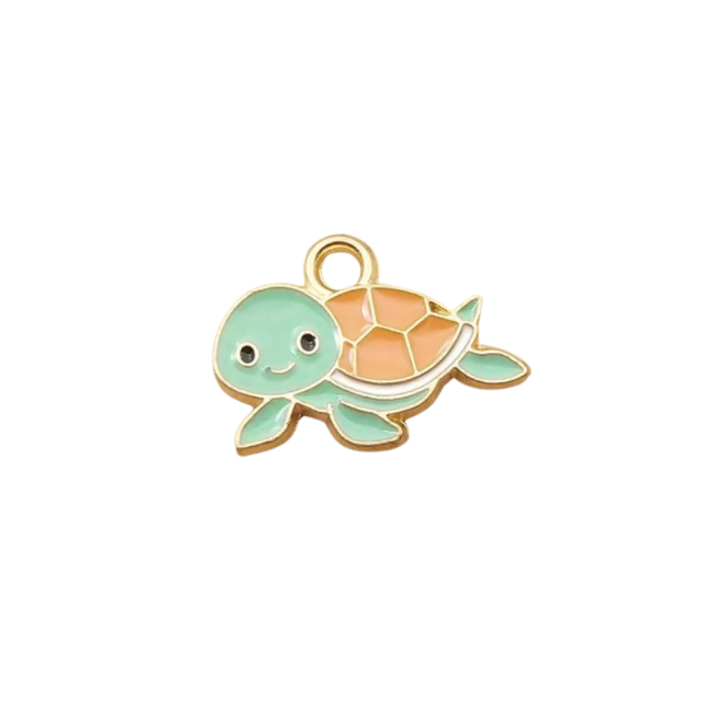 Turtle Collar Charm