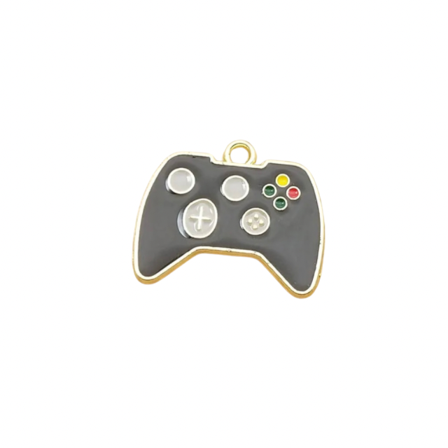 Controller Collar Charm (Black)