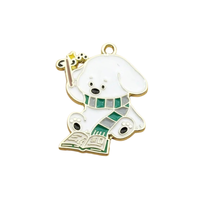Slytherin Collar Charm