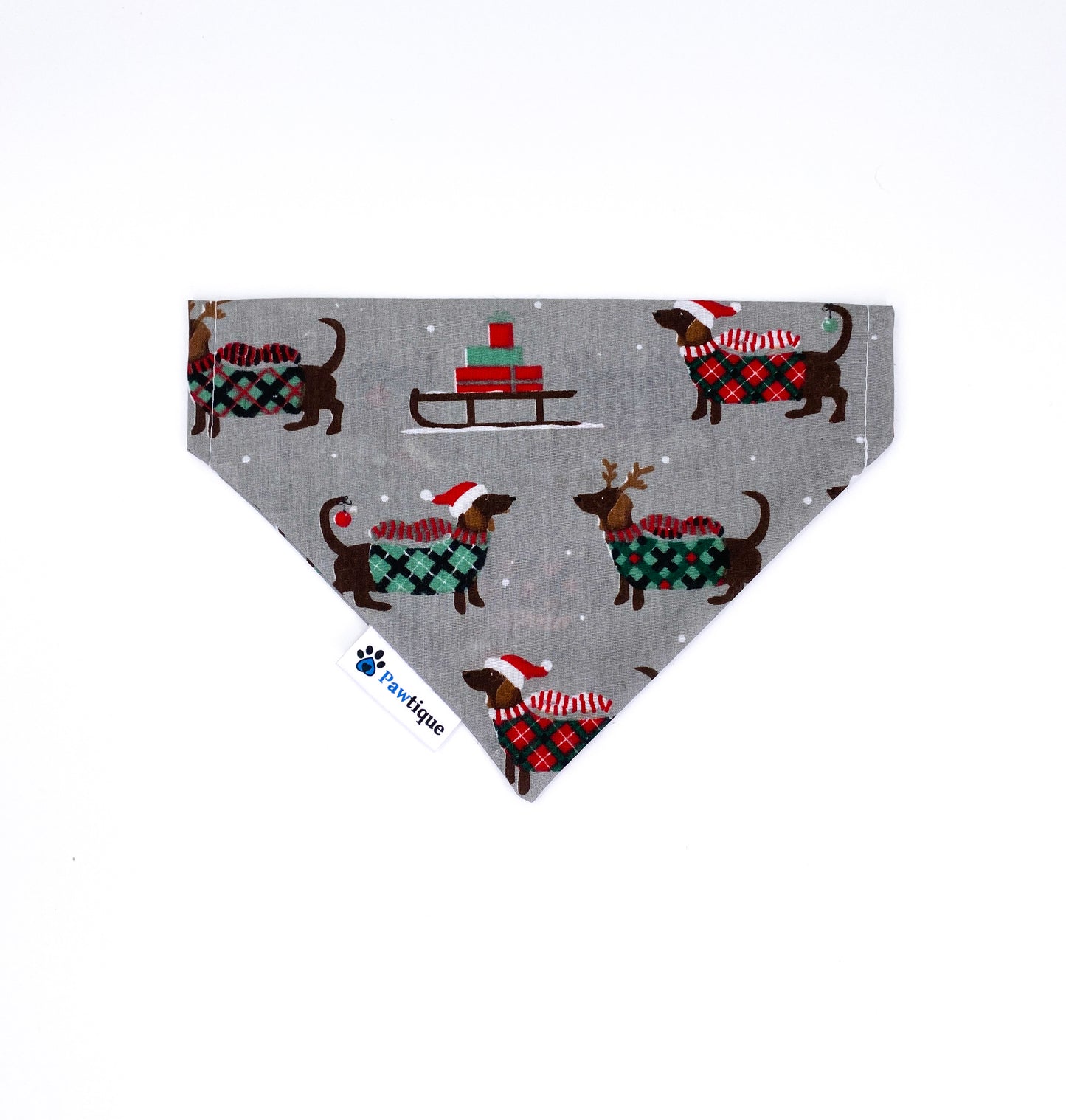 Dachshund Through the Snow Bandana