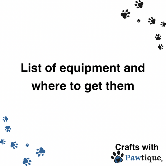 List of Equipment to make Biothane accessories