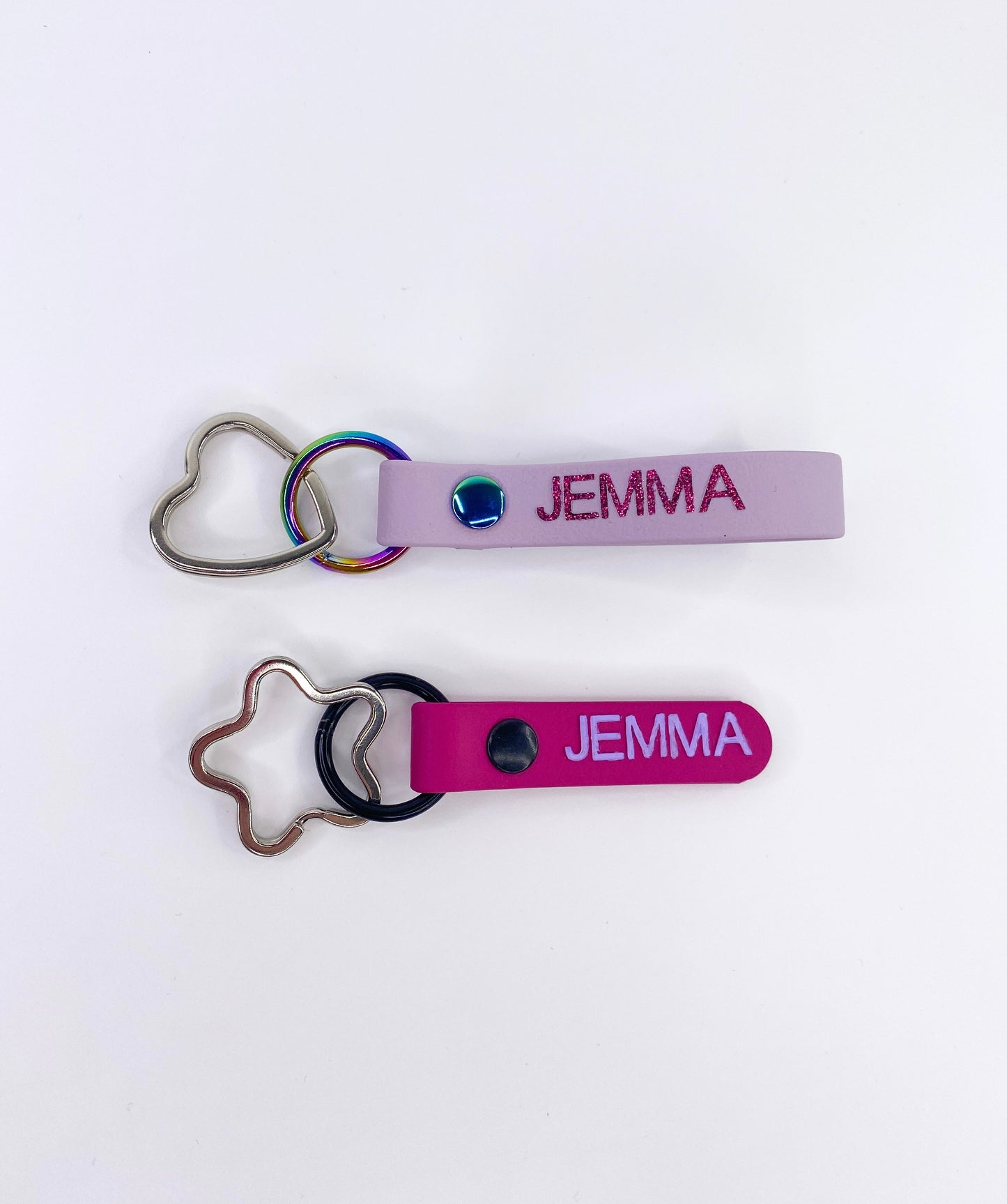 Painted BioThane Keychain *Design your own*