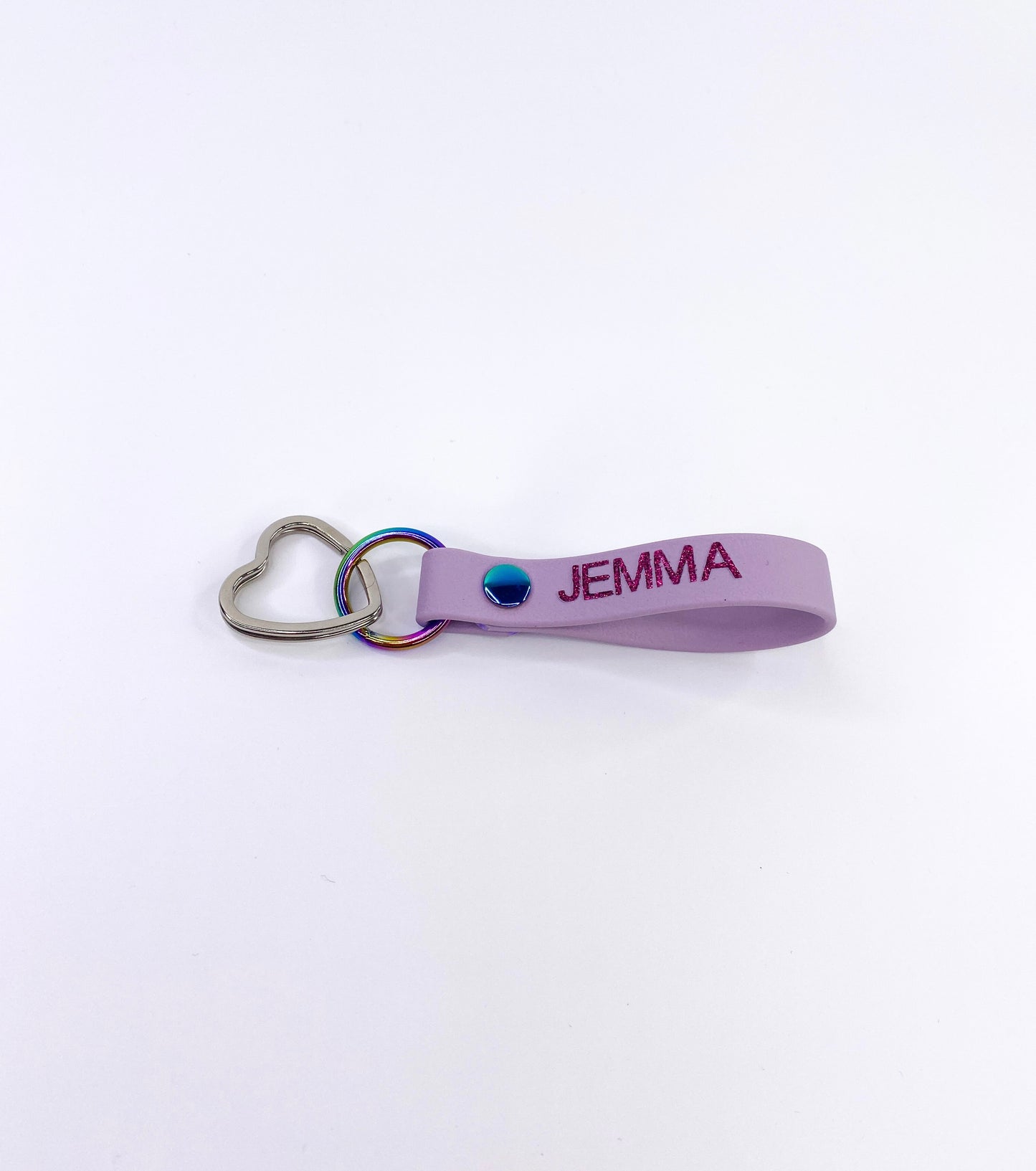 Painted BioThane Keychain *Design your own*