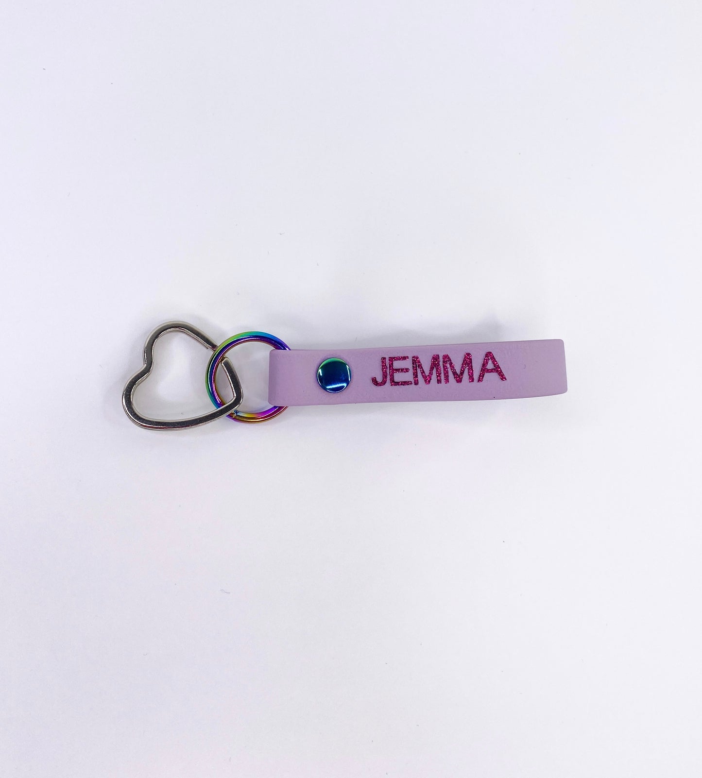 Painted BioThane Keychain *Design your own*
