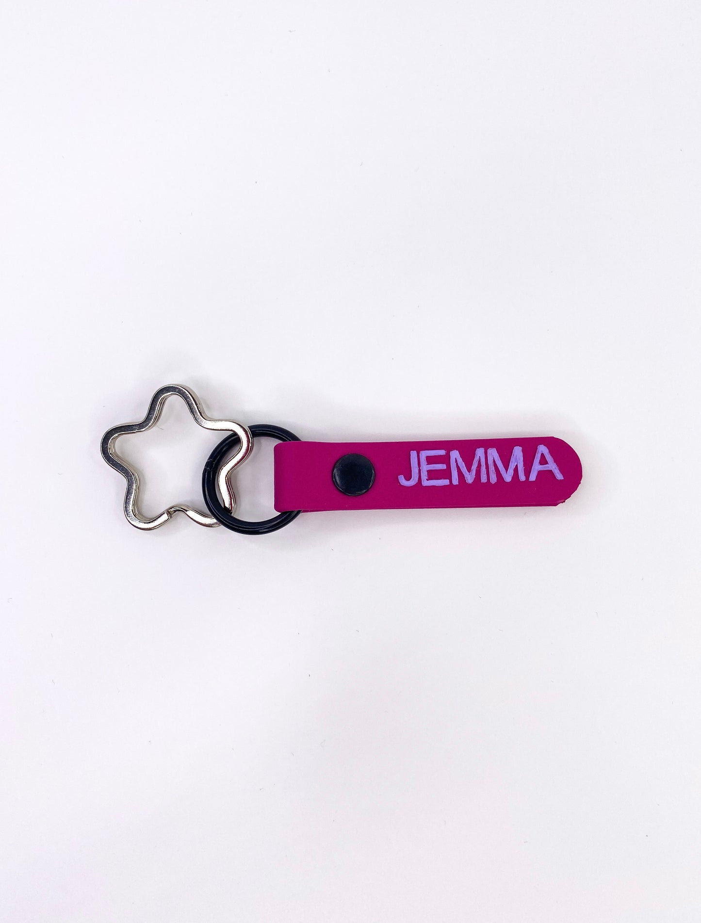 Painted BioThane Keychain *Design your own*