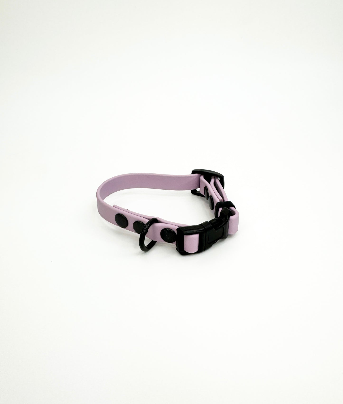 Side Release Adjustable BioThane Collar (Plastic Buckle)