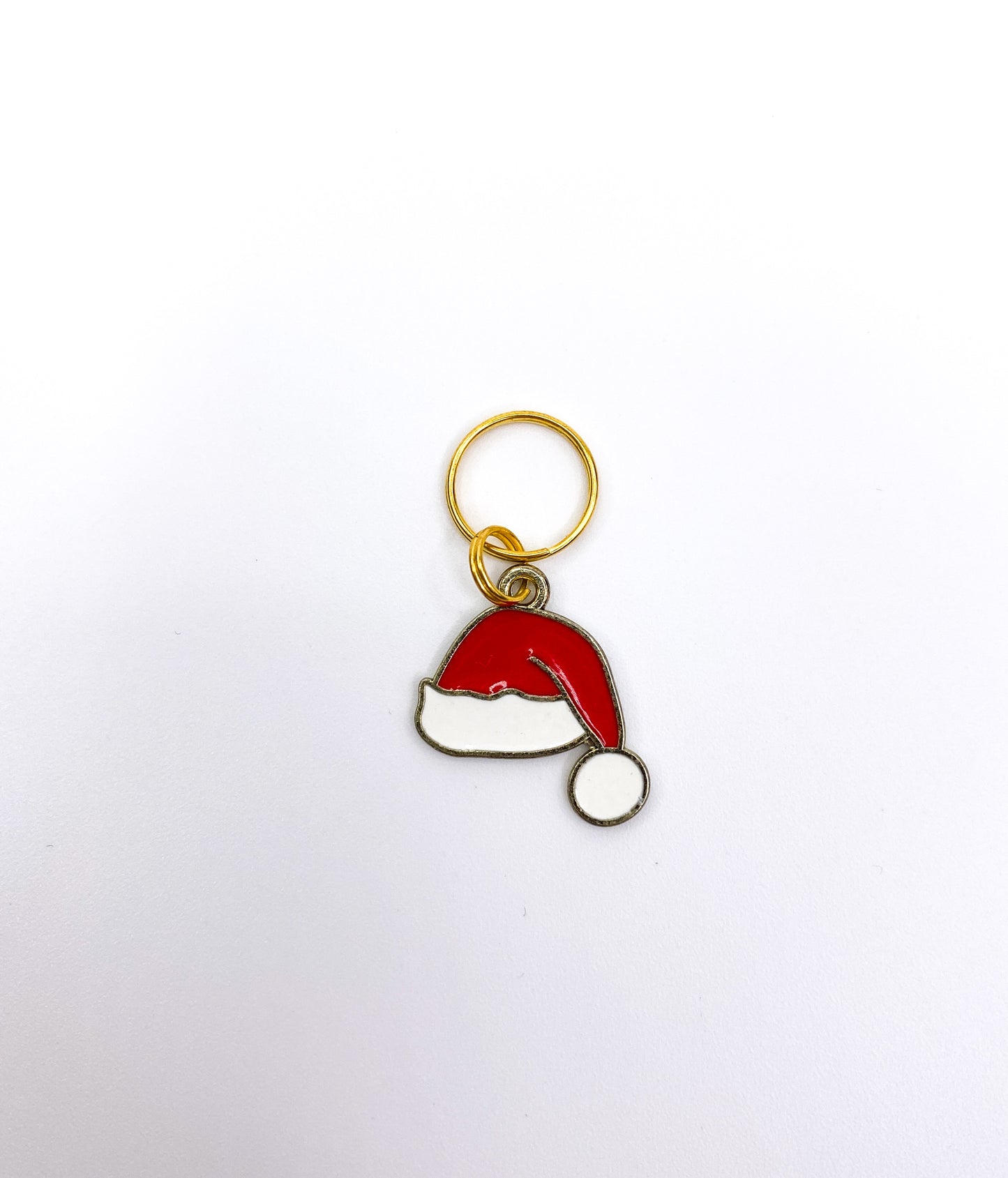 Santa Hat Collar Charm
