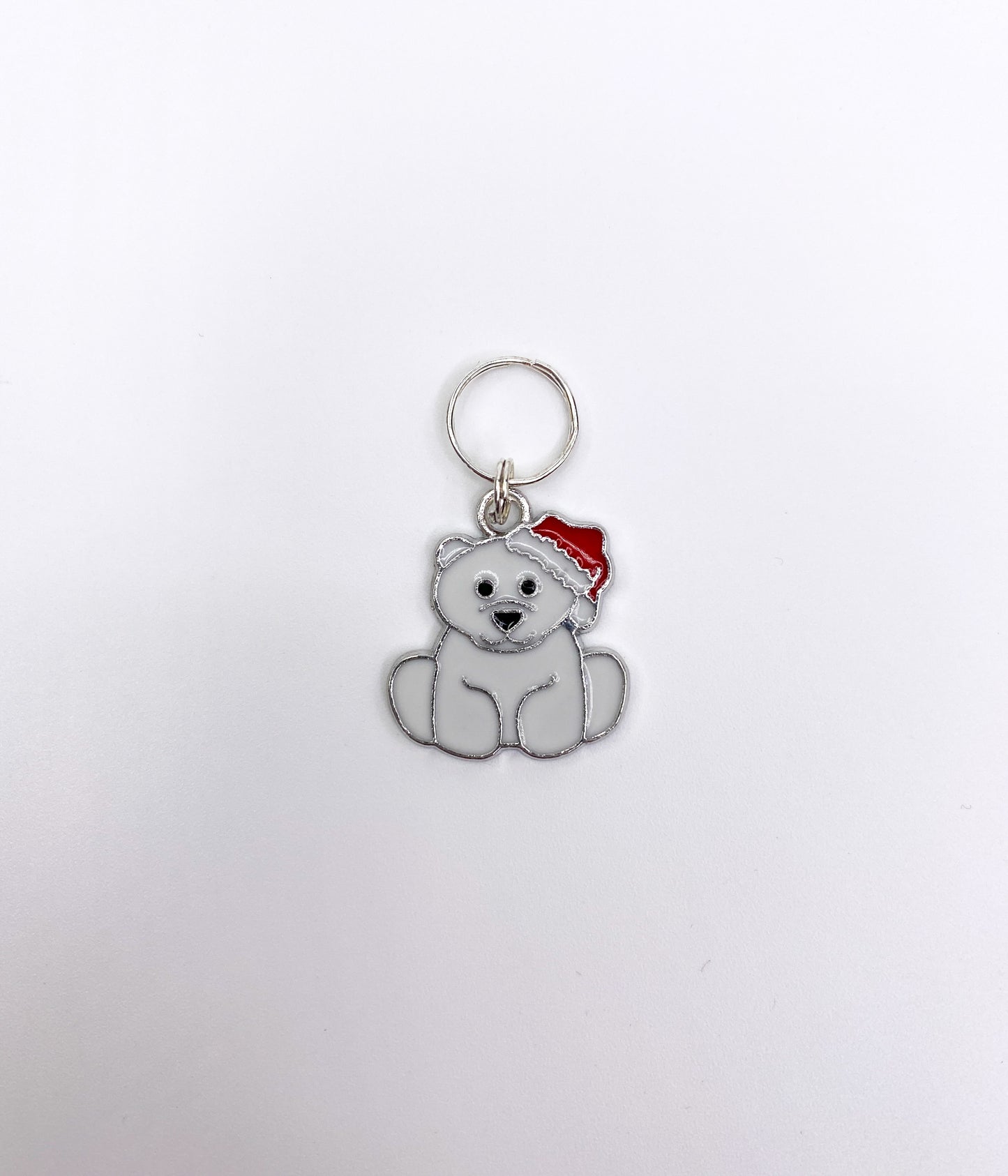 Polar Bear Collar Charm