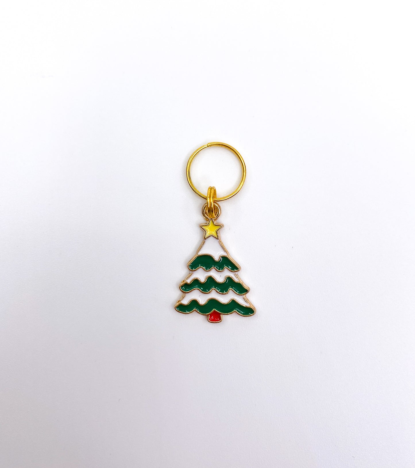 Christmas Tree Collar Charm