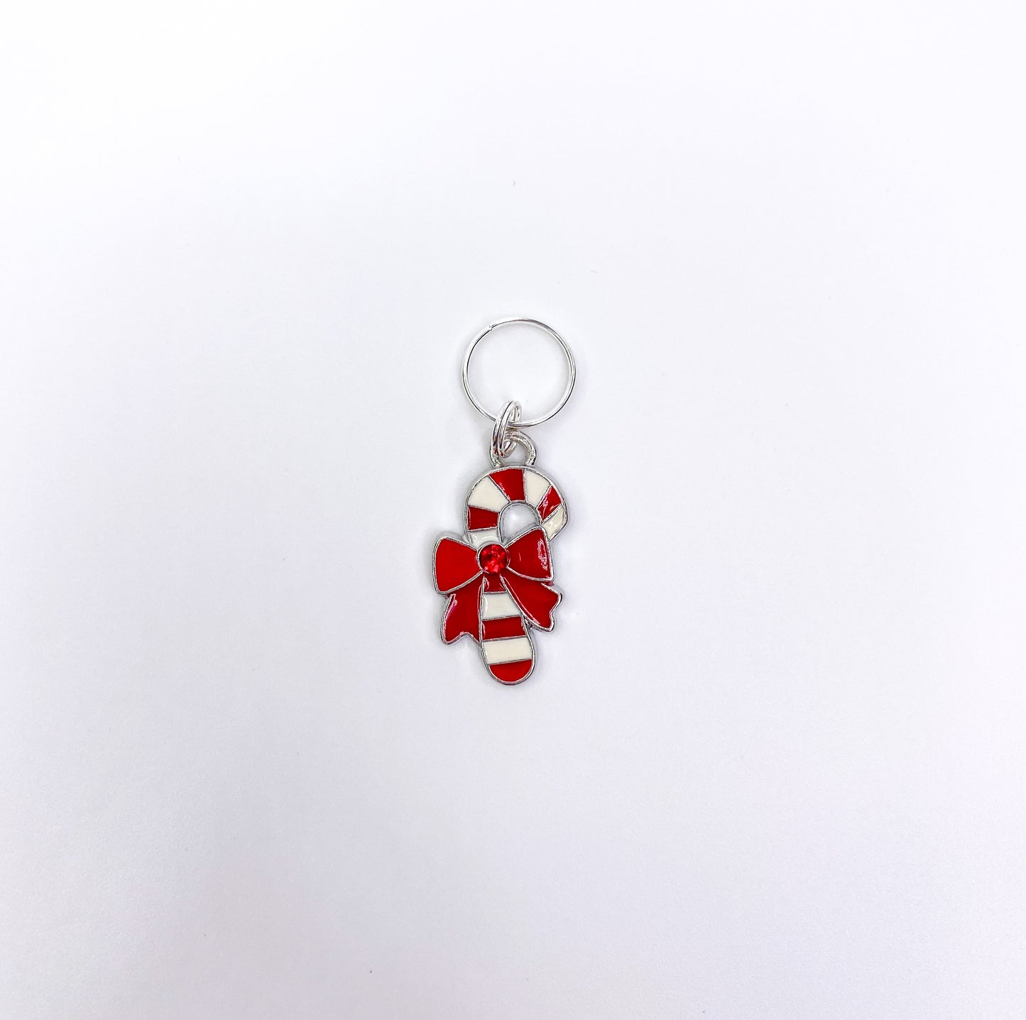 Candy cane Collar Charm