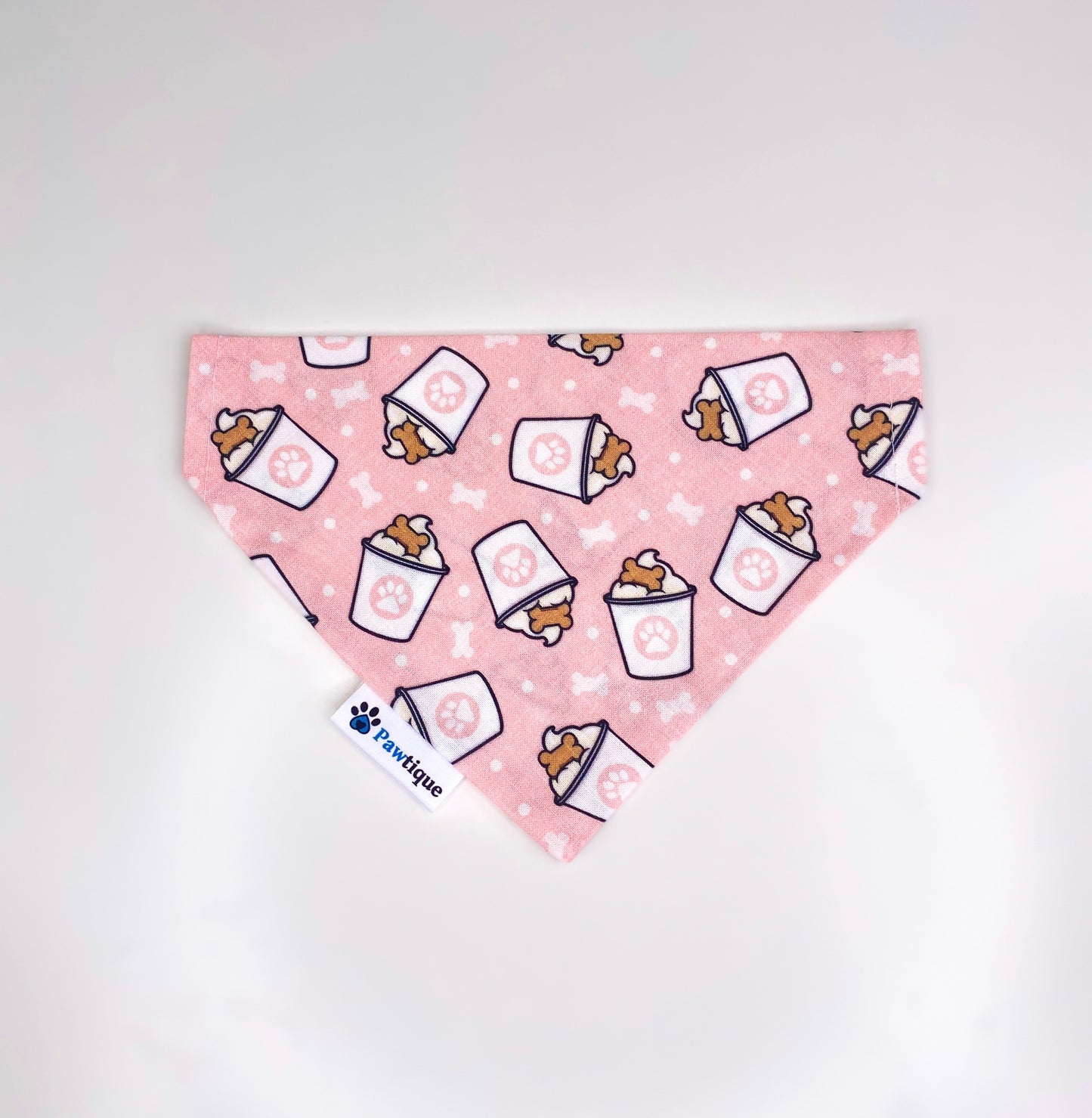 Pup Cup Dog Bandana (Pink)