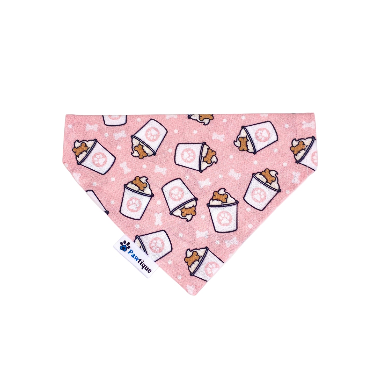 Pup Cup Dog Bandana (Pink)