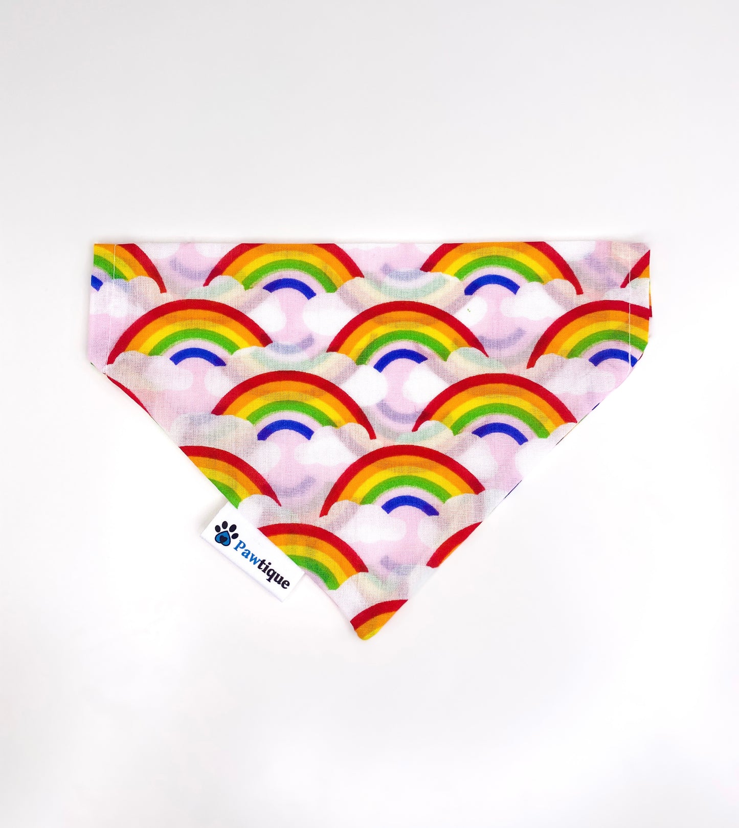 Rainbow Clouds (Pink) Bandana