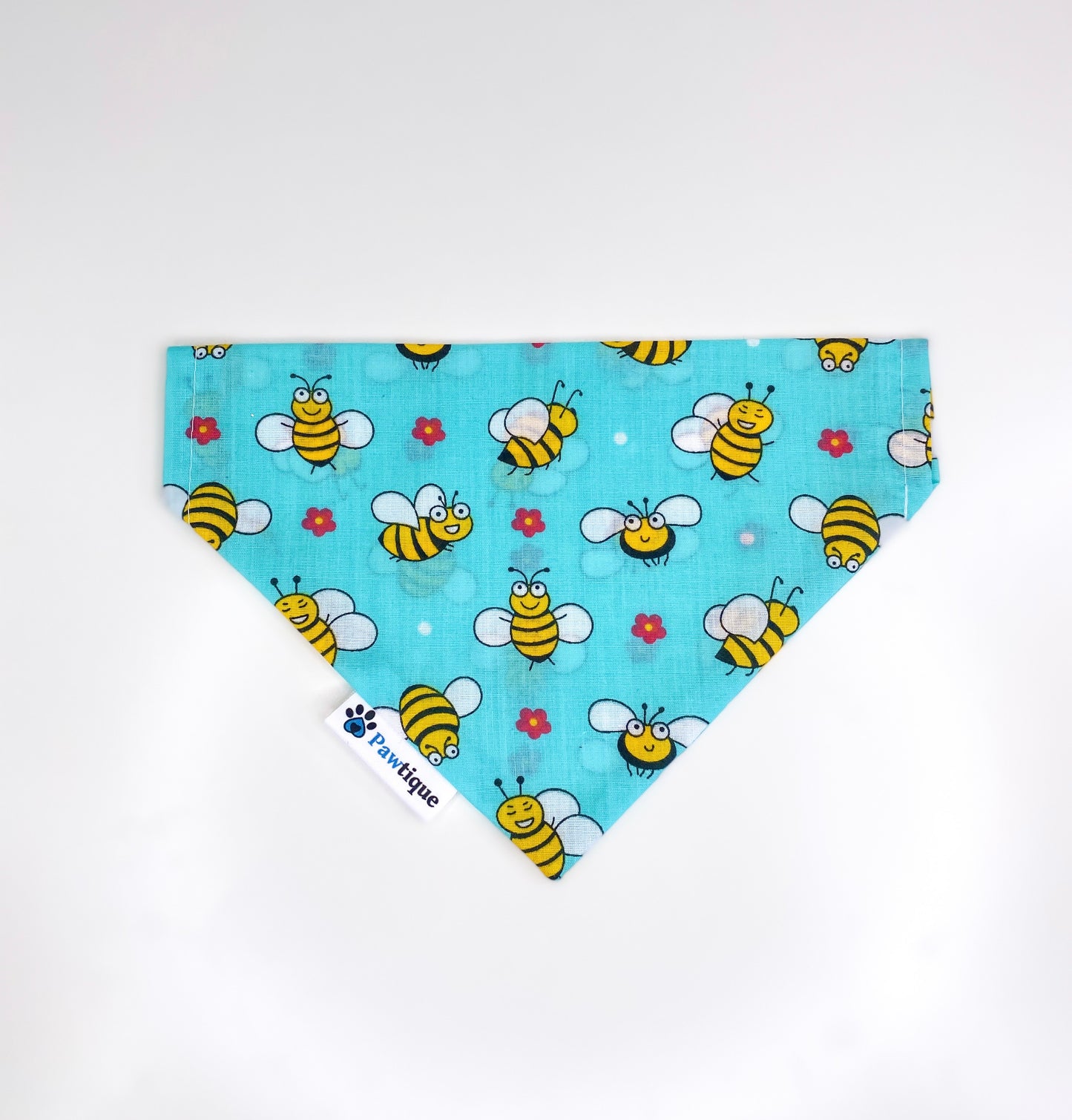 Bee Happy (Aqua) Bandana