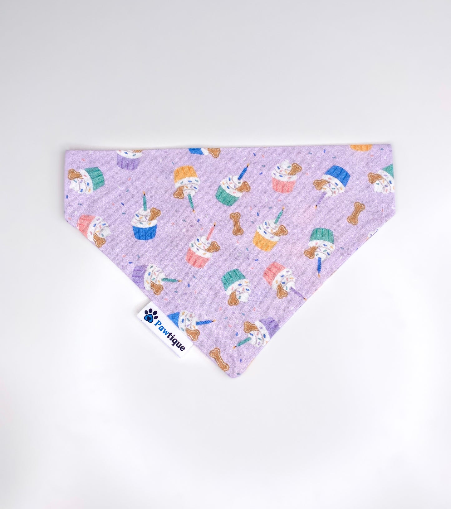 Pup cake Dog Bandana (Lilac)
