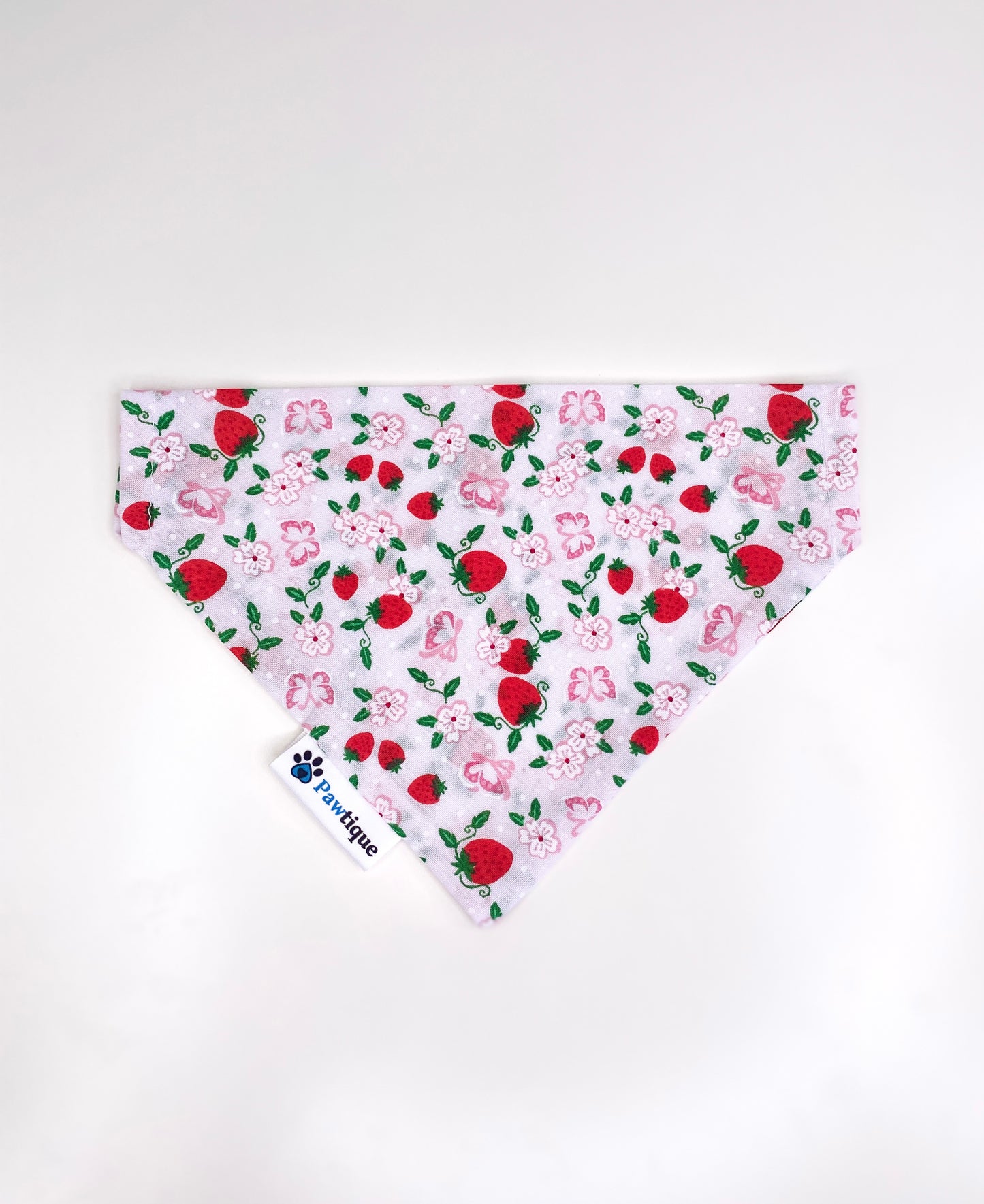 Strawberries Dog Bandana