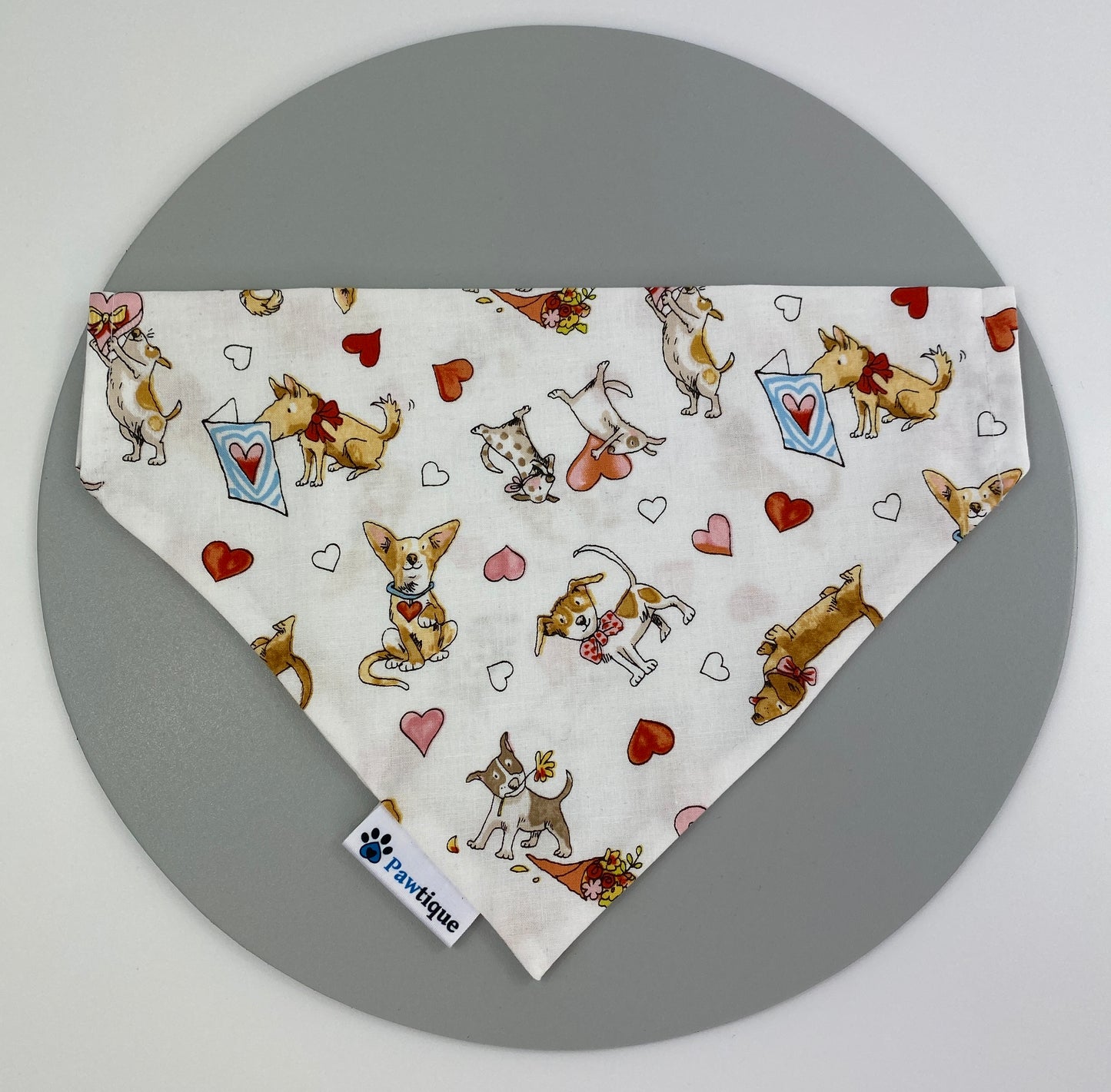 Be mine Dog Bandana