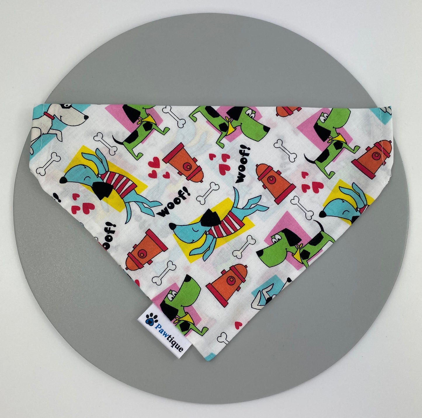 Woof you Dog Bandana