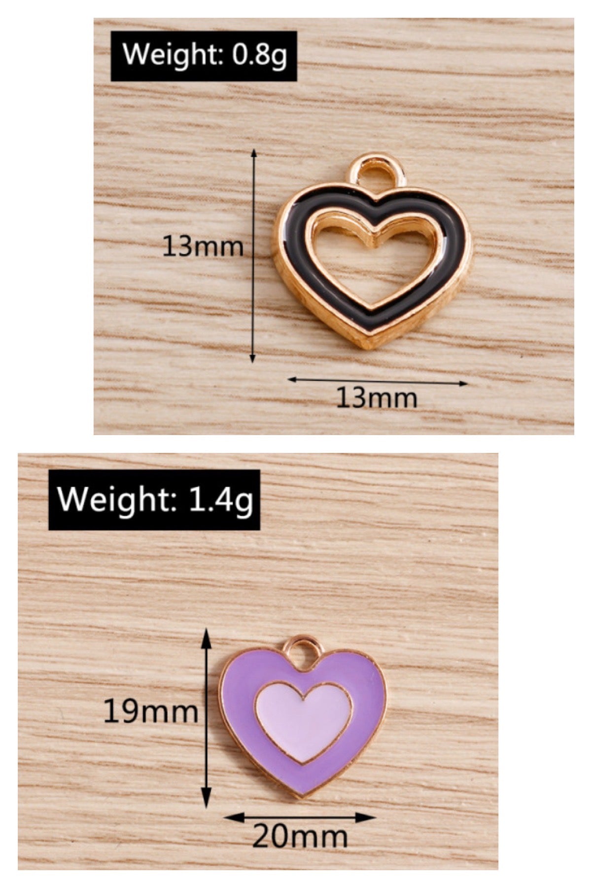 Heart Charms