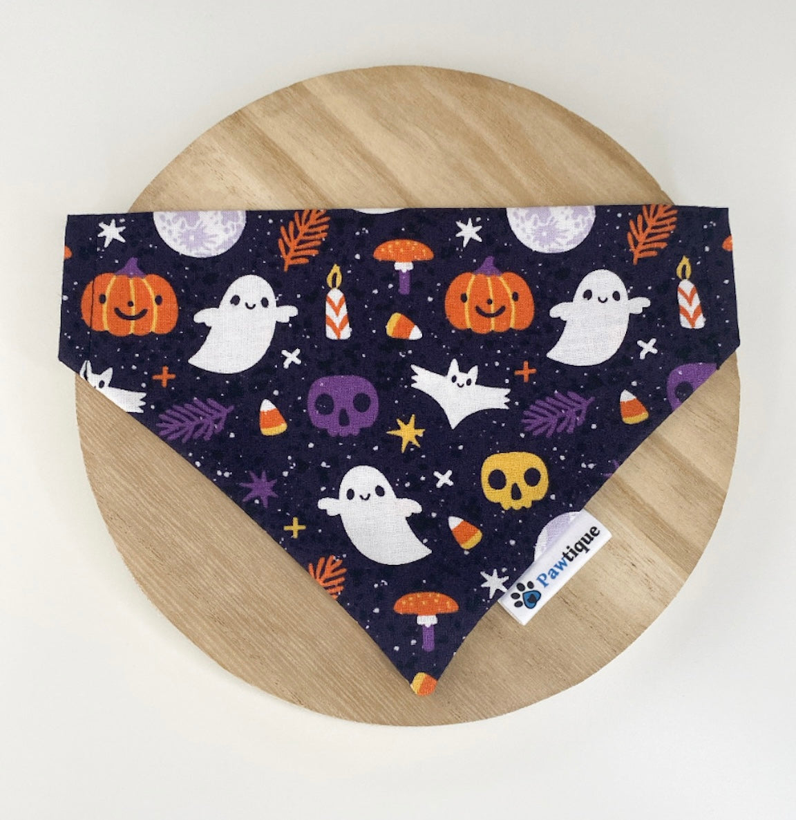 Ghosts and Pumpkins Bandana