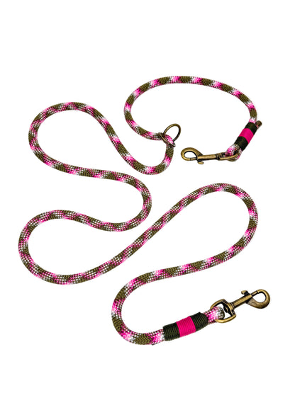 Hands Free Rope Lead (Double O-Ring)