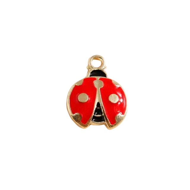 Ladybug Collar Charm