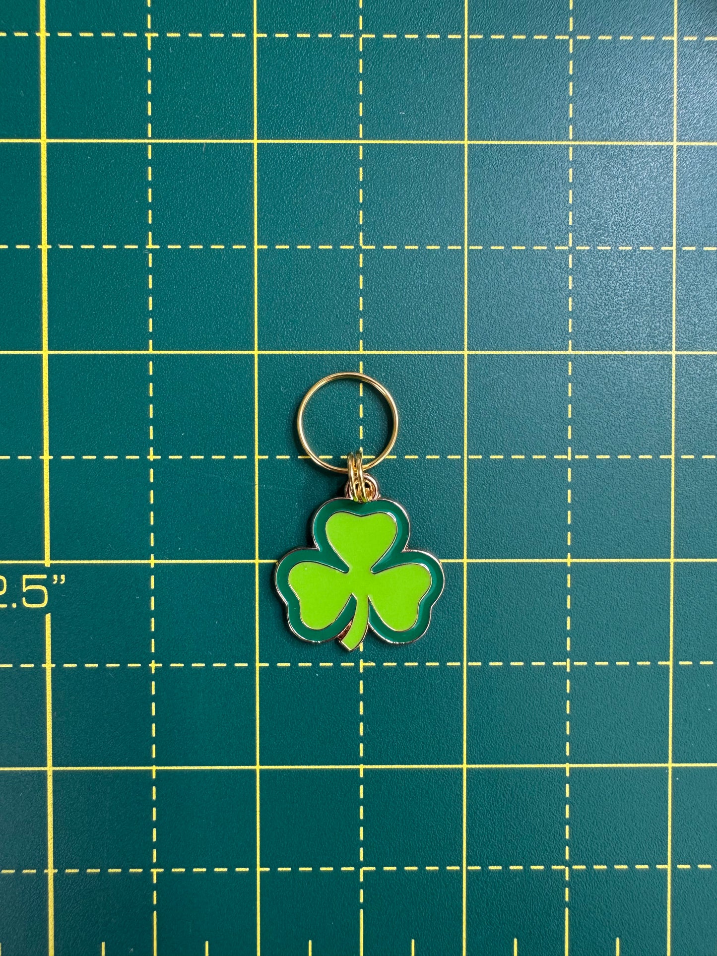 Shamrock (Light Green) Collar Charm