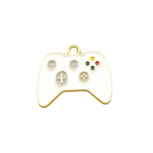 Controller Collar Charm (White)