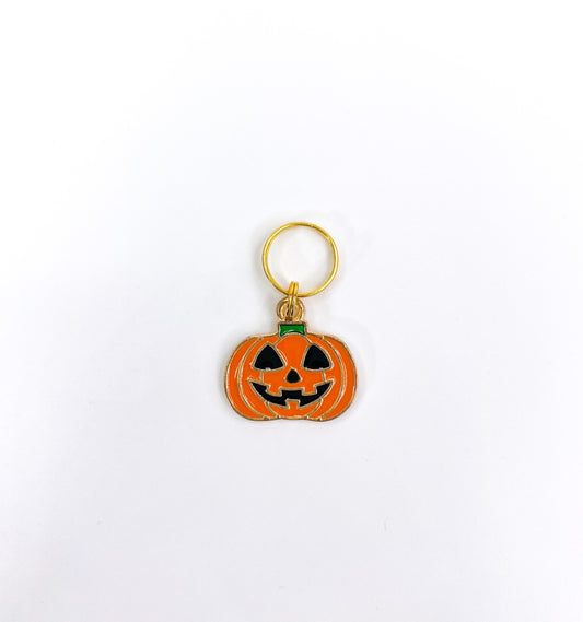 Pumpkin Collar Charm