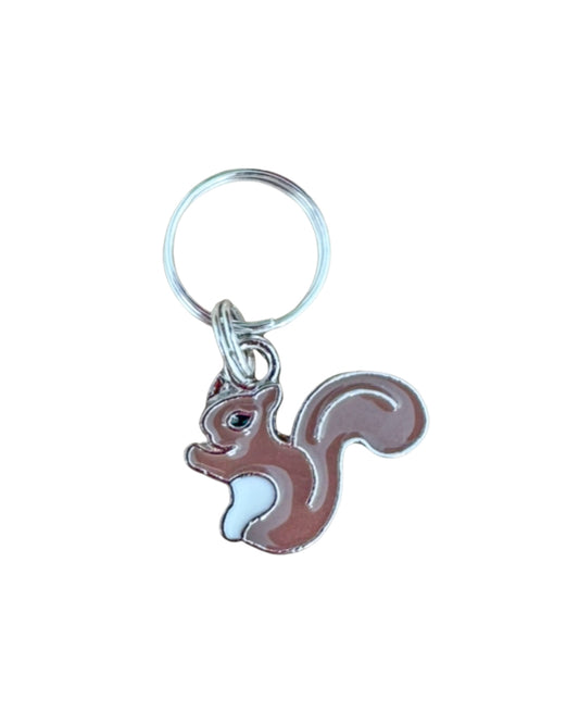 Squirrel Collar Charm