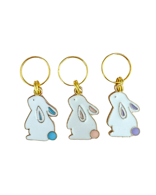 Cute Bunny Collar Charm