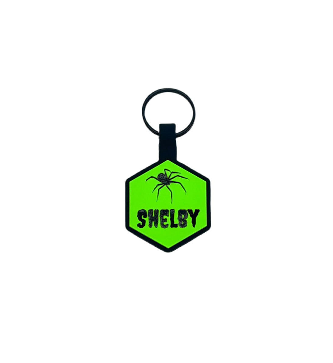 Halloween Diamond Silicone ID Tag