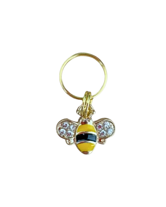 Mini Bee Collar Charm