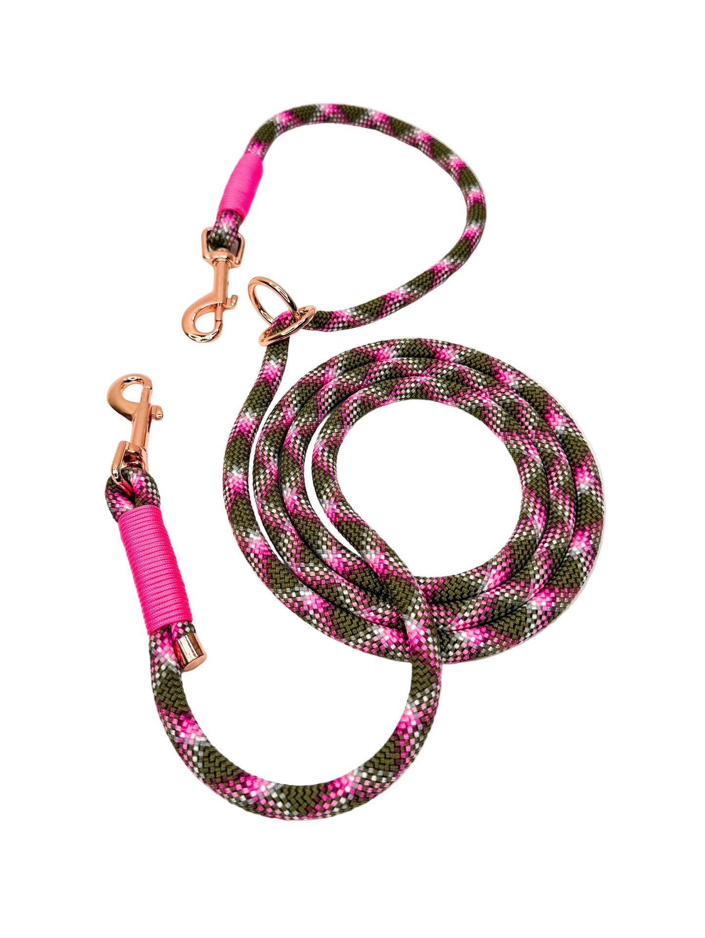 Hands Free Rope Lead (Double O-Ring)