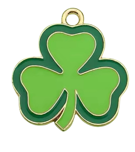 Shamrock (Light Green) Collar Charm