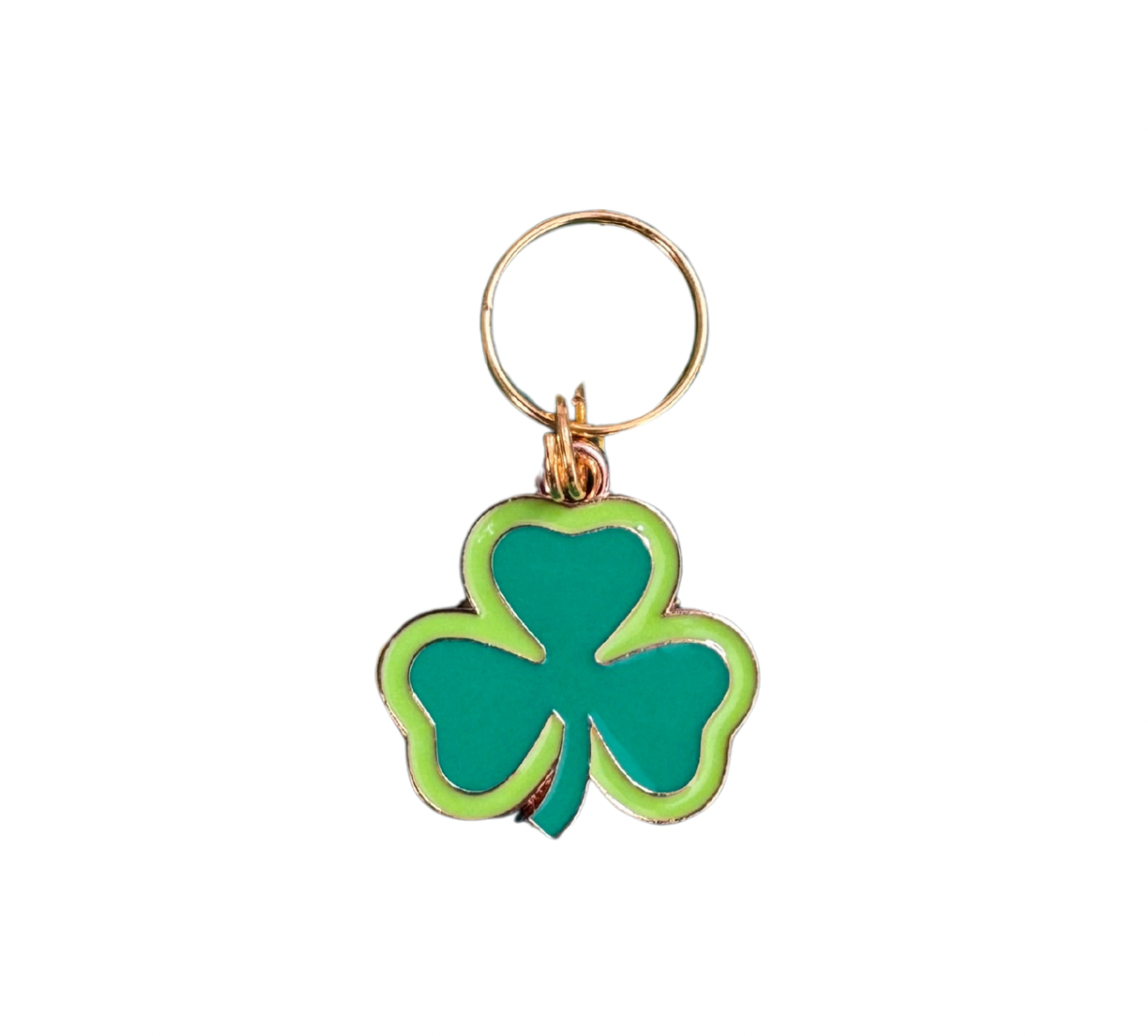 Shamrock (Dark Green) Collar Charm