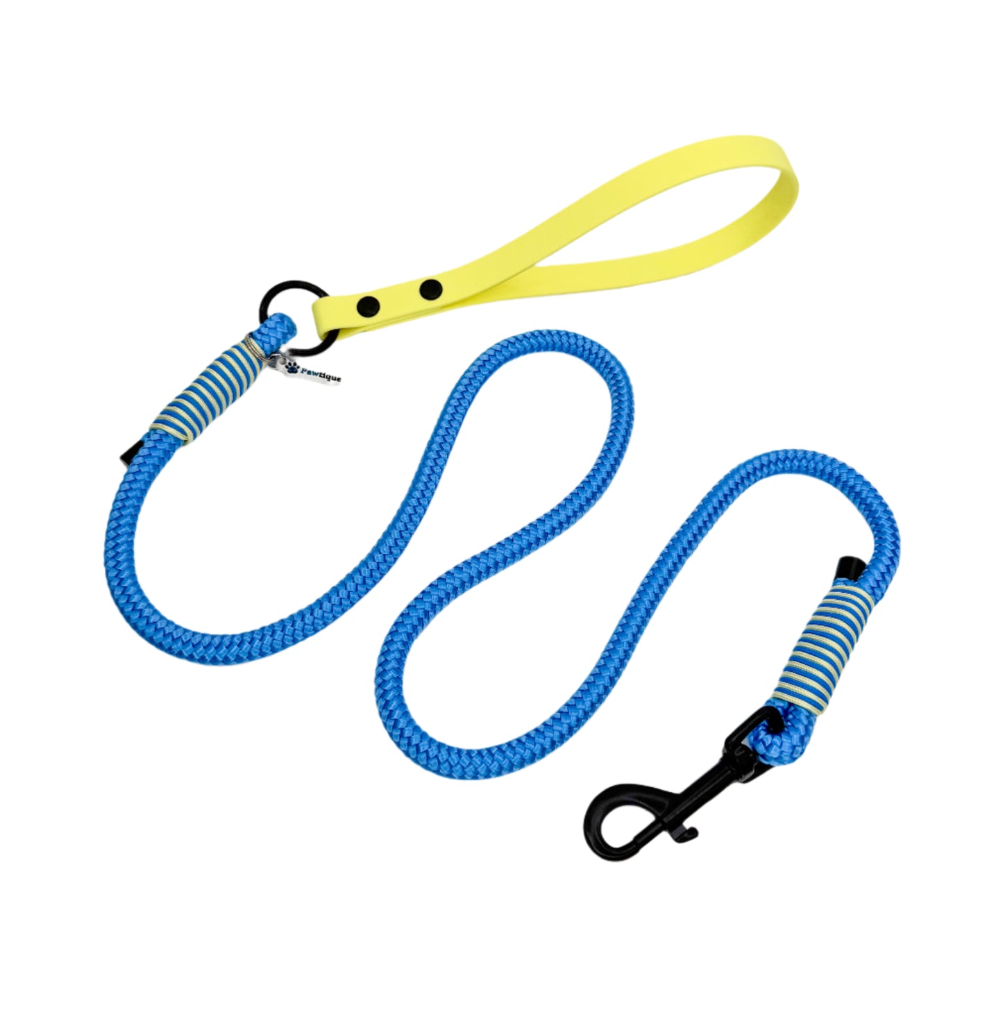 Spring Walkies Rope Lead (Blue)