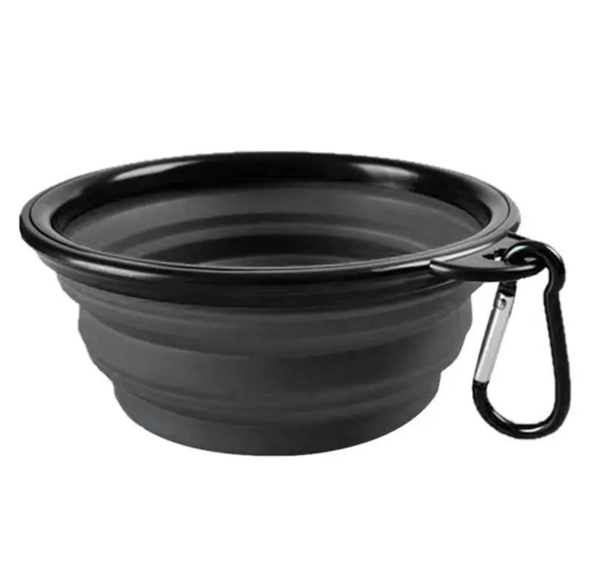 Collapsible Dog Bowl - Black