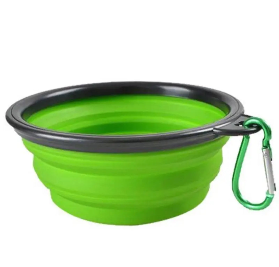 Collapsible Dog Bowl - Green