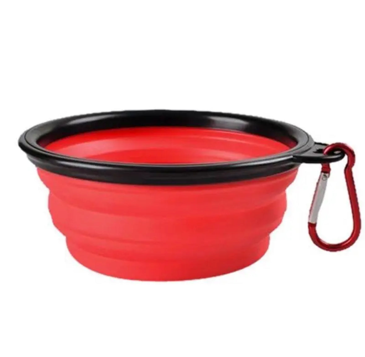 Collapsible Dog Bowl - Red