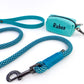 Rope Lead/Poop Bag Holder (Teal) Bundle