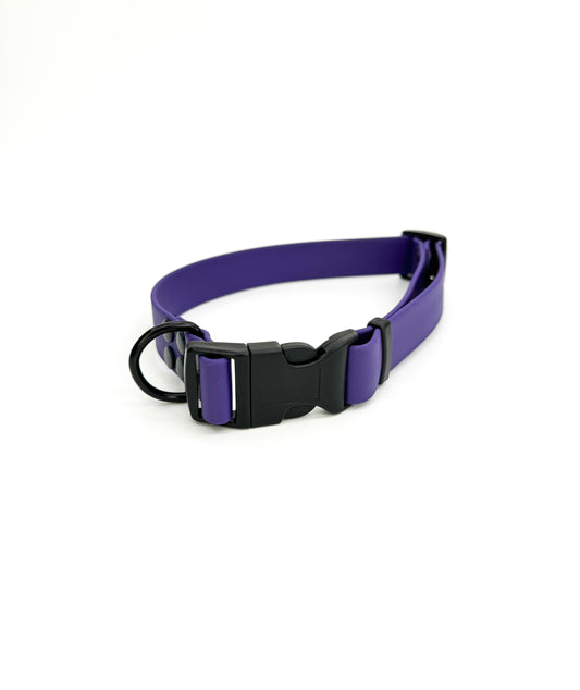 Side Release Adjustable BioThane Collar *Design your own* (Plastic Buckle)