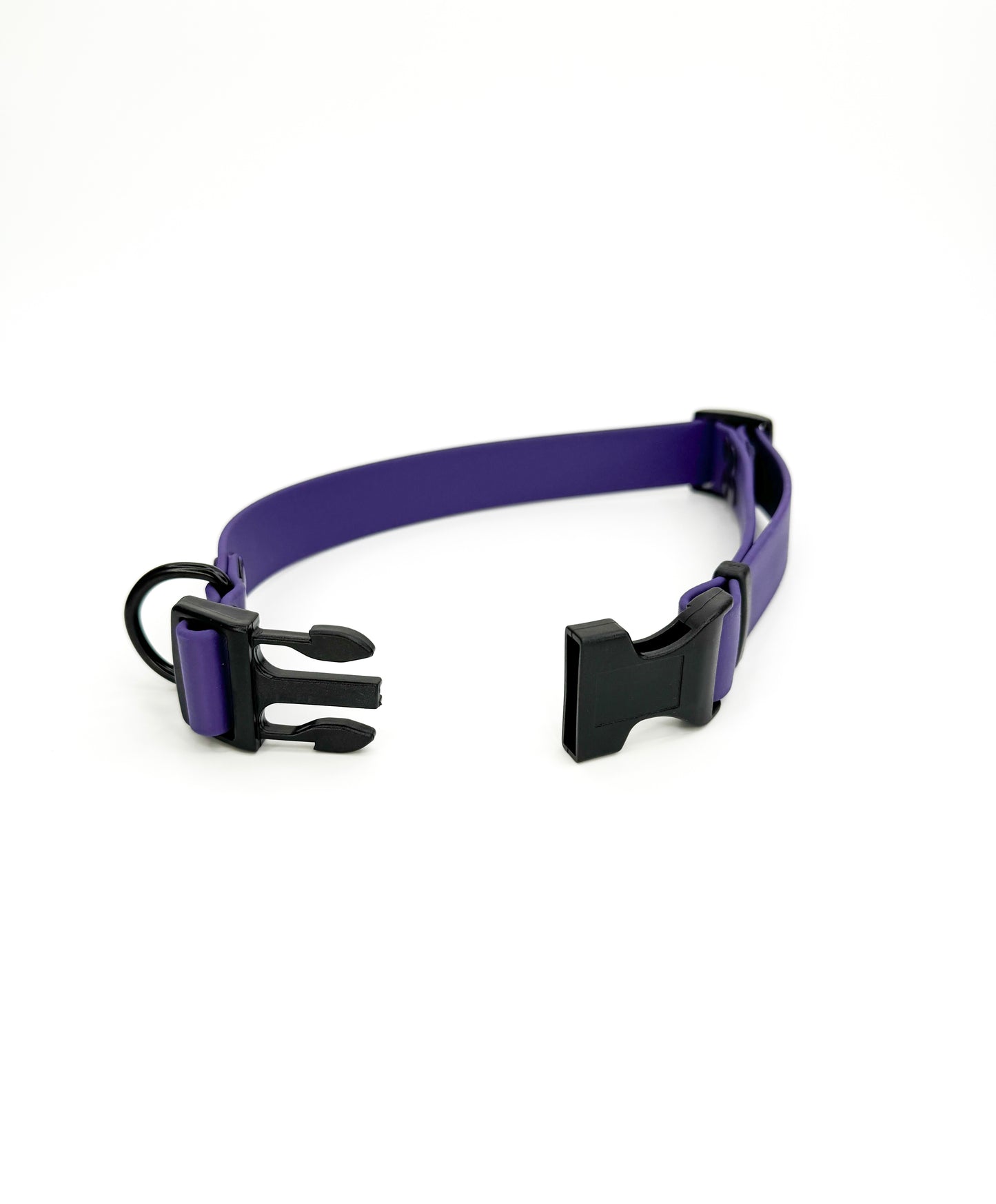 Side Release Adjustable BioThane Collar *Design your own* (Plastic Buckle)