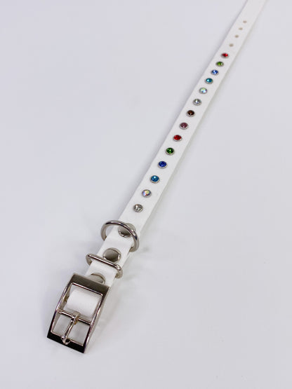 Pawtique Gems 25mm BioThane Collar *Design your own*