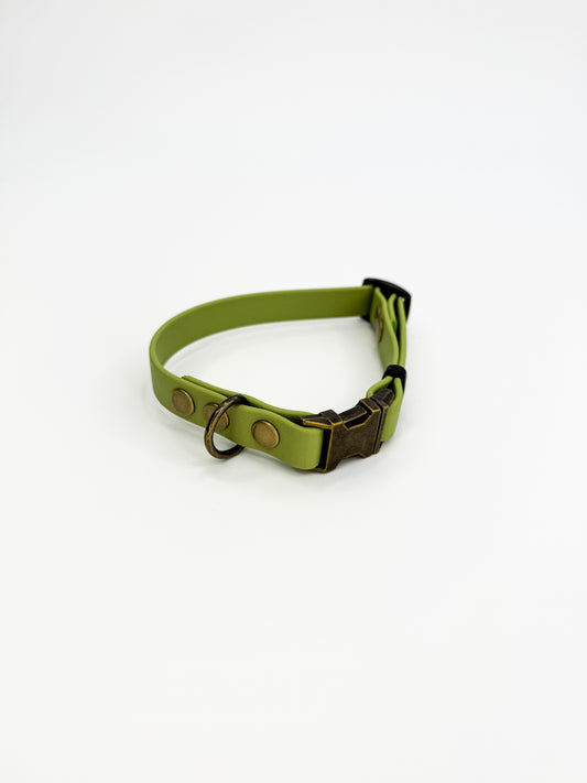 Holy Guacamole Side Release Adjustable BioThane Collar