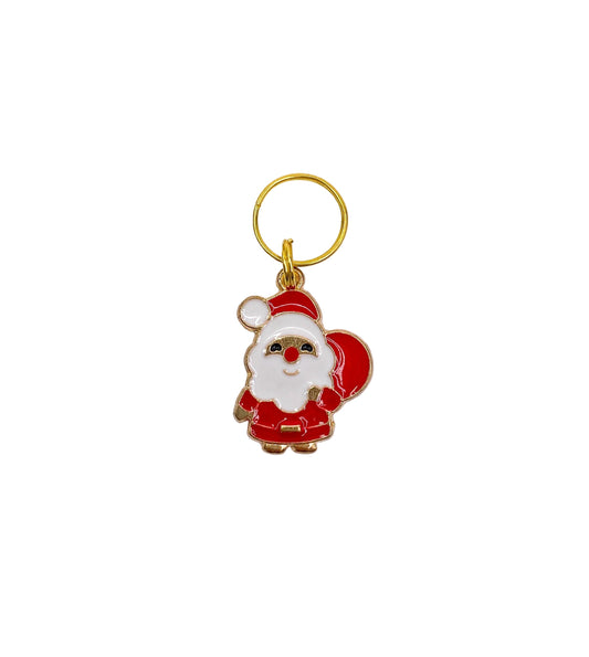 Santa Collar Charm