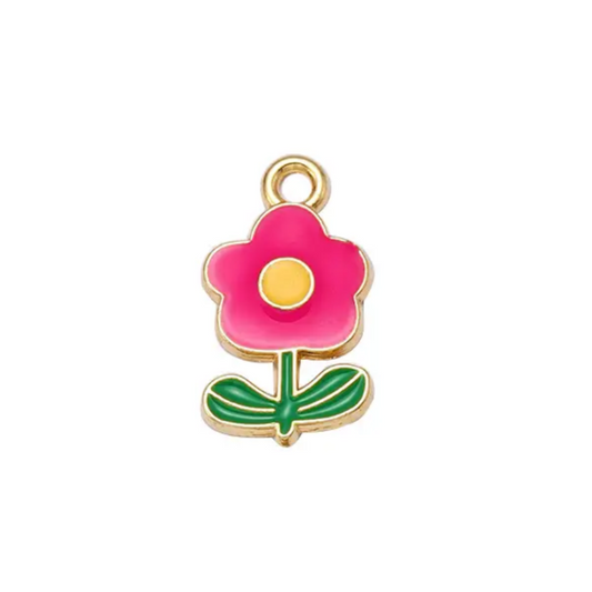 Spring Flower (Rose) Collar Charm